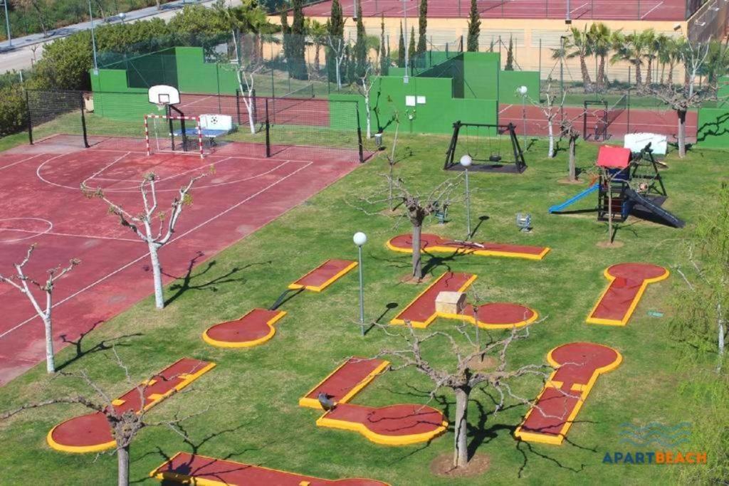 Apartbeach Los Juncos 2 Residencial Y Junto Playa La Pineda Extérieur photo